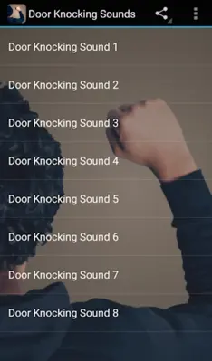 Door Knocking Prank Sounds android App screenshot 0